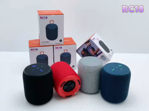 RC18 ลำโพงบลูทูธกันน้ำไร้สาย ขนาดมินิ พร้อมสายหิ้ว พกพกง่าย USB/TF/Bluetooth/TWS/FM