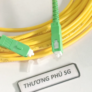 Dây nhảy quang mạng SC / APC - SC / APC dài 5m (Single mode Optical fiber cable)
