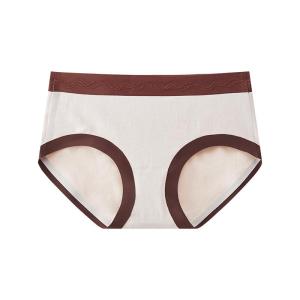 HUACHENGSHI | Antibacterial Pure Cotton Seamless Womens Underwear Sports Triangle Shorts Mid Waist Large Coverage Comfortable Breathable