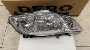 112-1122-RD-EM HEADLAMP LAMPU DEPAN HEAD LAMP UTAMA COROLLA ALTIS 2008 2009 2010 2011 CRYSTAL CHROME KANAN KIRI BARANG SATUAN DEPO