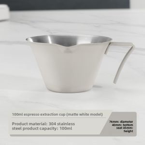 MONGDIO | Stainless Steel Measuring Coffee Extraction Cup