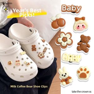 NUOXINXIAO | Cartoon Clog Buckles Summer Crocs Accessories