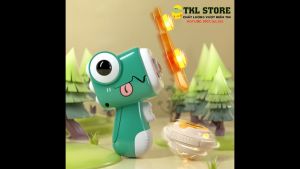 Đồ chơi cho bé đồ chơi khủng long bắn chong chóng con quay phát sáng nhiều màu sắc - TKL STORE