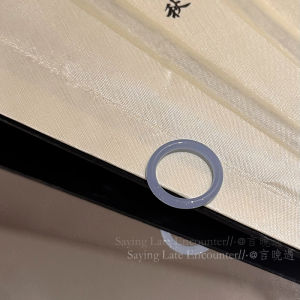 Elegant Chinese Style Womens Ring Simple Glass Bead Ring Zen Meaning Index Finger Ring Fresh out New Design Minimalist Ring