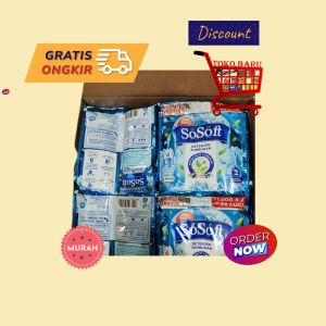 sosoft renceng Deterjen Sachet 80ml double Sachet (renceng)