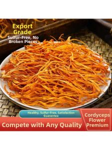 Top-Grade Fresh Wild Sulfur-Free Northern Cordyceps Flower