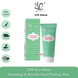 SYB MISS MOTER Hatomugi and Matcha Hand Wax 50gr/Waxing Peeling