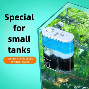 Fish Tank Filter small circulation Pump 3 in 1 Water Purification WaterfallOxygenation Silent Household wallMounted