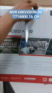 DS-7716NXI-I4/16P/S HIKvision Nvr 16 CH 16 PoE Facial Recognition