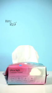 BZU BZU Skincare Ultra Soft Cotton Towel (80 Sheets) | Baby Towel