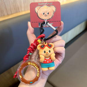 2025 ใหม่ ปีน้ำเต้าหู้สีเหลือง กระเป๋าใส่เหรียญ ของเล่น เครื่องประดับ โซ่กุญแจ สำหรับทั้งชายและหญิง สินค้าวันเกิด