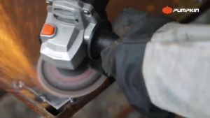 PUMPKIN J-Series เครื่องเจียรมือ 4" รุ่น J-G1100W [ 50227 ] กำลังไฟ 1100W สวิตซ์ท้าย มีปุ่ม Spindle Lock