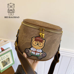 Beibaobao Fashion Retro Popular 2024 Fall and Winter New Arrival Casual Trendy One-Shoulder Crossbody Womens Bag