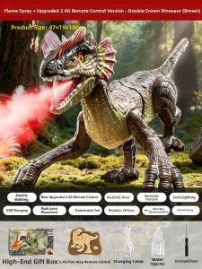 XIDIQI | Remote Control Electric Walking Singing Realistic Dinosaur Toy