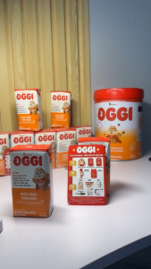 Combo 4-12 Sữa công thức Oggi L800/900g phát triển toàn diện hổ trợ tiêu hóa Vitadairy