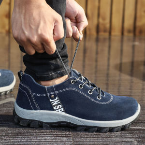 สินค้าขายดีSafety shoes รองเท้าเซฟ รองเท้านิรภัยตี้ รองเท้าหัวเหล็ก กันแทงทะลุ รองเท้าทำงานโรงงาน