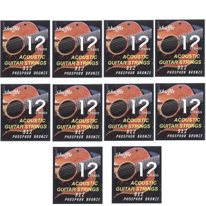 IRIN | Shuffle S12 Folk Guitar Strings Acoustic Guitar Strings 12 Strings S12 Metal 3/5Pcs Guitar Instrument Accessories Maintenance