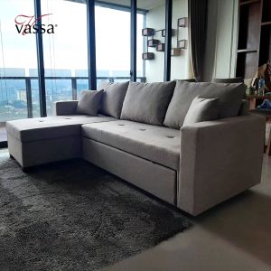 Sofa Sudut Vassa Corner Sofa L Storage