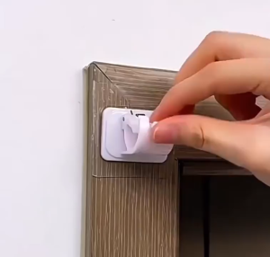 【NEW】6PCS Nail-Free Hooks Curtain Rod Holder Clamp Hooks Rod Bracket Holder Adjustable Adhesive Wall Curtain Fixed Clip Hanging Rack Hot sale Self Adhesive No Drill Adjustable Curtain Rod Holder Hooks Brackets For Bathroom Multifunction Racks ﻿