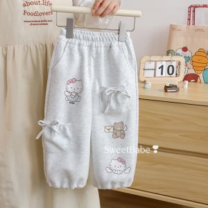 Korean Bow Cute Design Girls Trousers