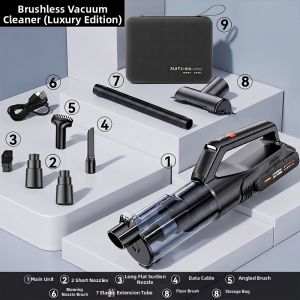 Compact Car & Home Use High Suction Handheld Vacuum Cleaner