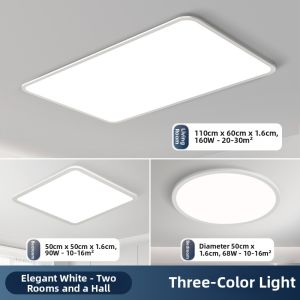 FANZHEN | Modern Minimalist Ultra-thin Seamless Full Spectrum Eye Protection Ceiling Light 1.6CM