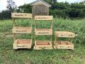 Rak Bawang Kayu Pallet Bertingkat. 