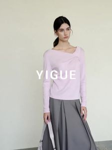Yigue | Base Knit Sweater Womens Wear 2026 New Spring Long Sleeves