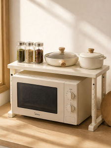 evesigar | Expandable Adjustable Double Layer Kitchen Storage Rack