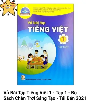 Toys Vở bài tập tiếng việt 1 tập 1 kèm 1 cây bút hình