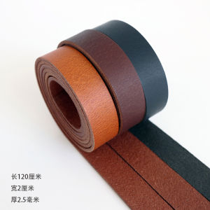 Genuine Leather Belt 120cm Smooth Backside Matte Finish Handbag Strap Cowhide Shoulder Strap Quality DIY Sewing Accessories