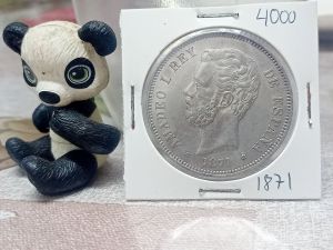 1871 preloved panda 5pesetas full details