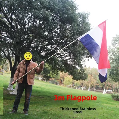 Stainless Manual Adjustable Flag Pole