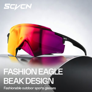 SCVCN | SCVCN HD Cycling Sunglasses Outdoor Sports New Fashion Glasses Mountain Bike Glasses Women Casual Hiking Running Sunglasses