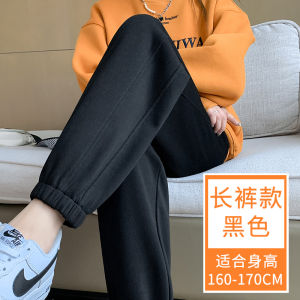 สีเทาผู้หญิงกางเกงกีฬาฤดูใบไม้ผลิฤดูใบไม้ร่วง SLIM FIT กางเกง 145 ซม.150 ซม.ผ้าฝ้าย Cuffed ข้อเท้าความยาว Workwear