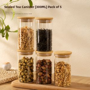 NEWAIR |Airtight Food Grade Glass Jar Tea Coffee Storage Container