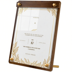 ZHICAIYOU | Coffee Menu Price Display Stand A4