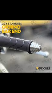 304 STAINLESS CNC THAILAND MADE BAR END FOR HONDA GIORNO 125