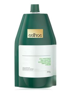 Eelhoe Keratin Hair Smoothing Cream Repair Damaged Frizz Split Ends Treatment Nourishing Preventing Hair Loss Anti Frizzy Hair Conditioner Repair Damaged Frizzy Hair Restore Soft Shine Hair Strengthen Scalp Moisturizing Nourishing Hair Mask