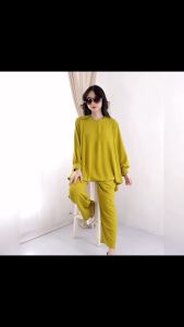 Setelan Terbaru Busui D82 Setelan Atasan Lengan Manset Model Terbaru Kekinian Oneset