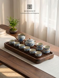 mornenjoy | High-End Ruyao Tea Set for Kung Fu Tea