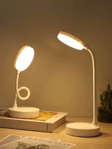 Đèn Bàn Học Đọc Sách Làm Việc chế độ LED chống cận 3 chế độ sáng thông minh cảm ứng DH40