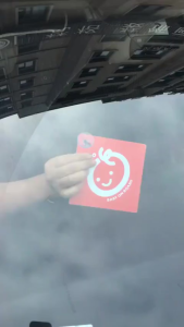12x12cm New Driver Safety Warning Sticker Please Be Patient Signs With Suction Cups