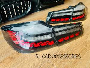 BMW G30 5 series 2018 - 2022 dragon scales rear led tail lamp light taillamp taillight DRL cover bodykit body kit
