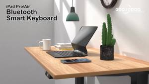 GOOJODOQ | Magic Keyboard for iPad Pro 13 2024 case iPad Air 6 for iPad Pro 11 inch for iPad Air 4 Air 5 10.9 Pro 12 9 Multi-Touch Trackpad