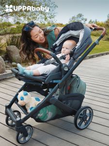UPPABABY | Xe đẩy trẻ sơ sinh có thể đảo chiều gấp gọn giảm xóc thiết kế cảnh quan cao