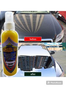 CARNAUBA WAX 250ML WITH TRIGER SPRAY AND FREE MICRO FIBER CLOTH