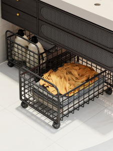 Mobile Large Capacity Elegant Luxury Dirty Laundry Basket