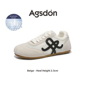 Agsdon | Yellow Breathable Casual Shoes