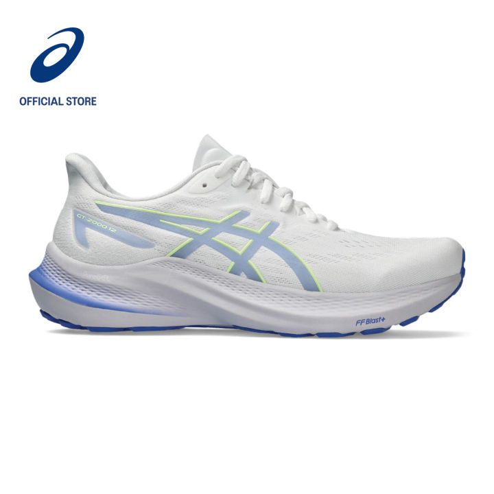 ASICS Women GT-2000 12 Running Shoes in White/Sapphire | Lazada Singapore